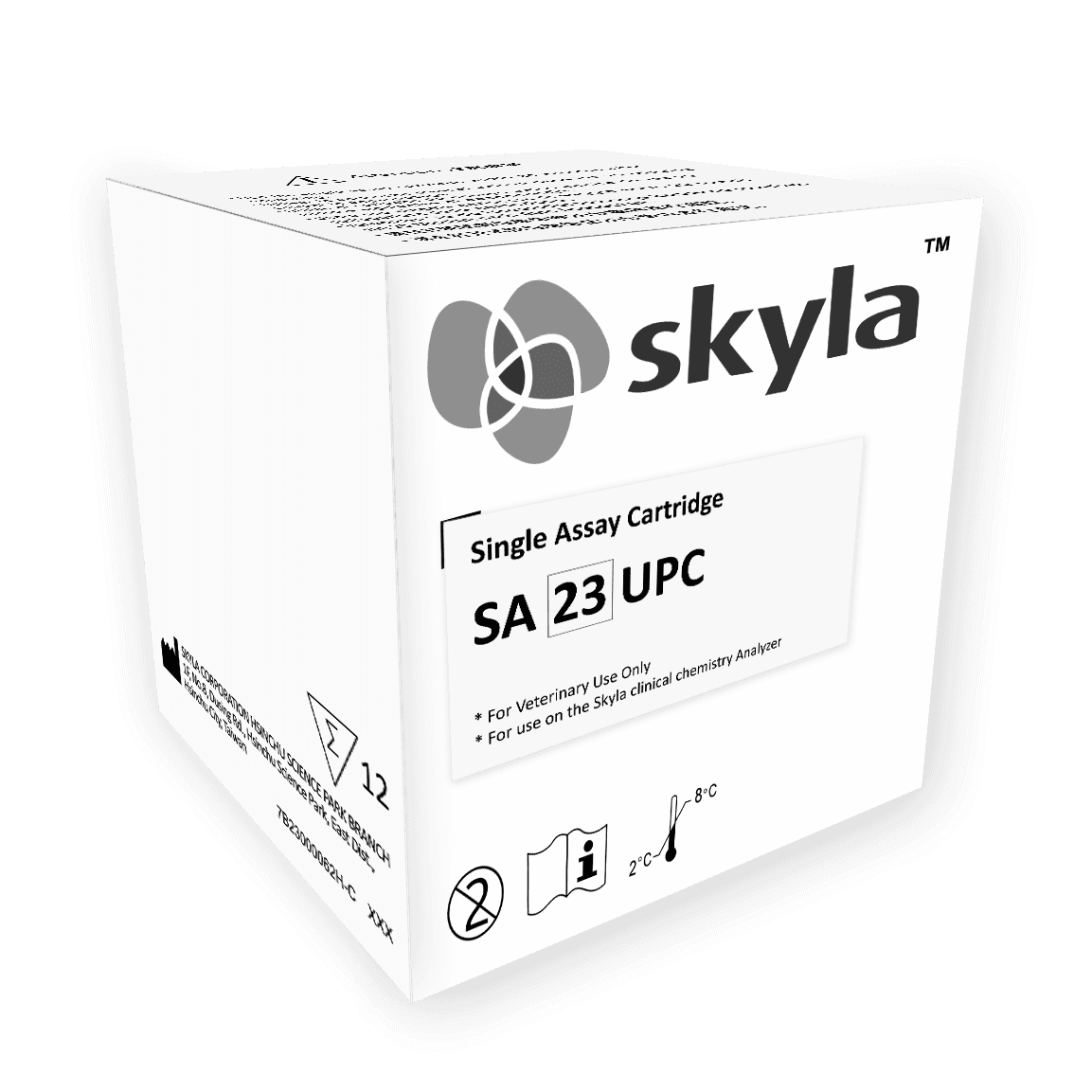 Simple UPC Caja con 12 Test